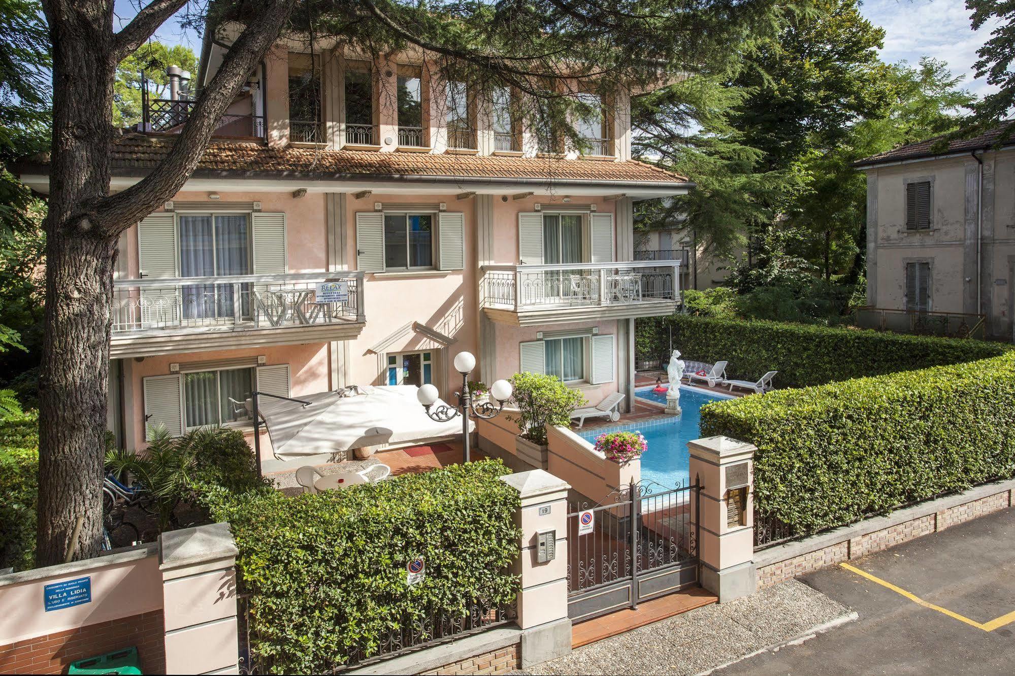 Residenza Villa Lidia Riccione Exterior foto